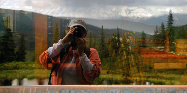 Mary Reflection at Camp Denali