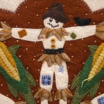 Scarecrow Appliqué Detail 2