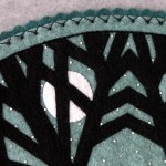 Snowy Evening Appliqué Detail 2