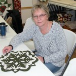 Mary with her Snowflake #1 topper