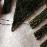 Continued stitching after completing an outside pt.