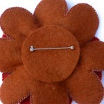 Trimmed backing wool - read for a beaded or blanket stitched edge!
