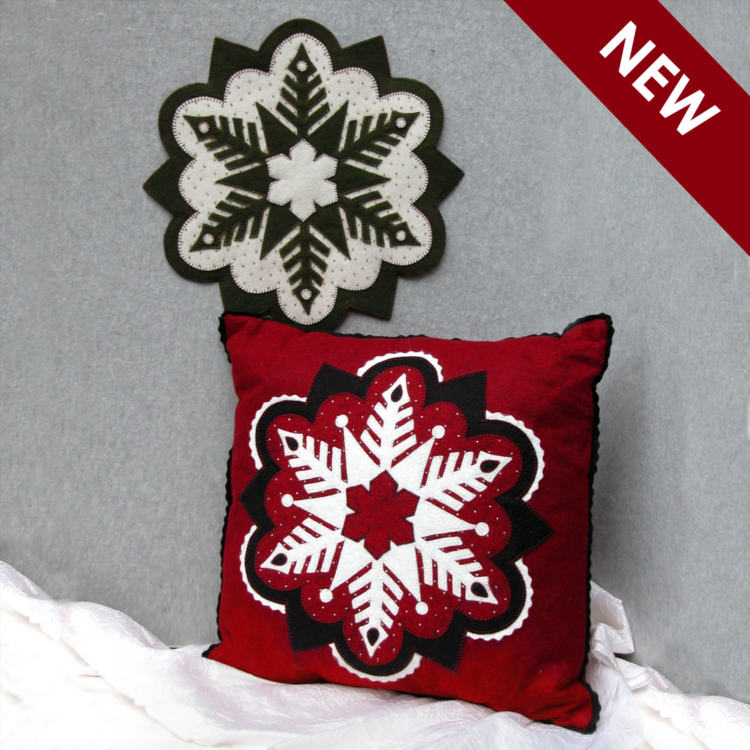 Handmade Snowflake Wool Base Layer Top
