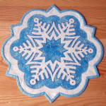 Fabric table topper