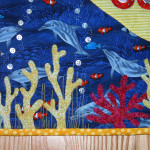 close up of the coral and the 'button bubbles'!